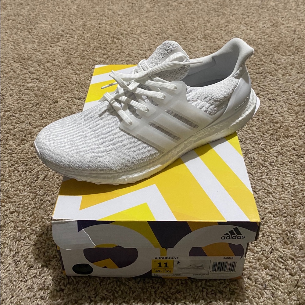 adidas Ultra Boost 3.0 Triple White